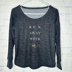 Danskin small Run Away‎ With Me top
